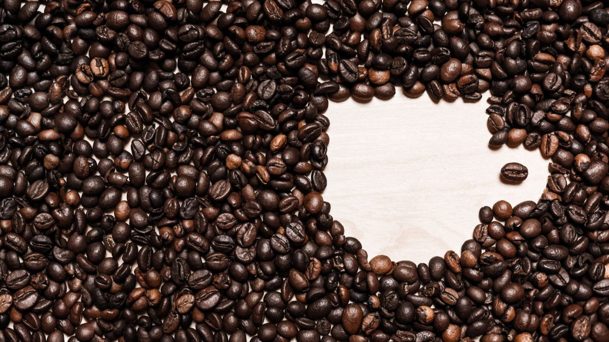 Aroma chicco di caffe